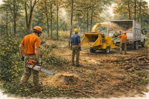 Image depicting the Service Land Clearing